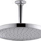 KOHLER 76465-G-CP Awaken® 10" Rain Shower Head, Single-Function Rainhead, Easy to Clean Surface, 1.75 GPM, Polished Chrome
