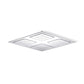 Kohler 98740-CP WaterTile® Rain Overhead shower panel with four 22-nozzle sprayheads, Polished Chrome