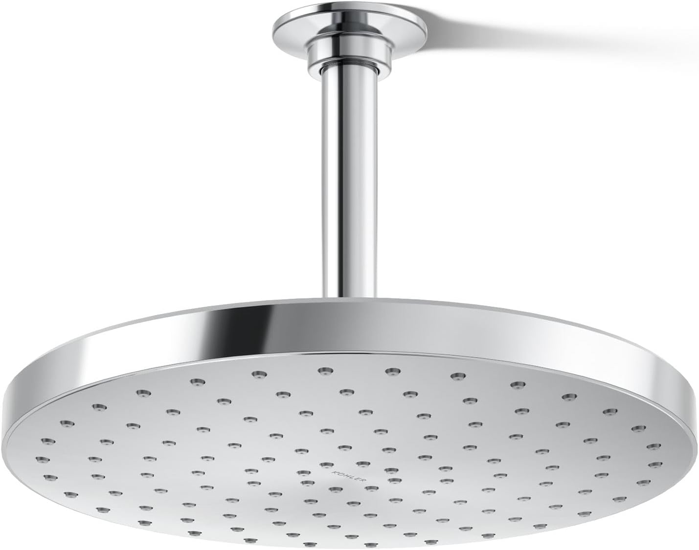 KOHLER 76465-G-CP Awaken® 10" Rain Shower Head, Single-Function Rainhead, Easy to Clean Surface, 1.75 GPM, Polished Chrome