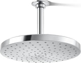 KOHLER 76465-G-CP Awaken® 10" Rain Shower Head, Single-Function Rainhead, Easy to Clean Surface, 1.75 GPM, Polished Chrome