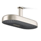 Kohler 26297-2MB Statement® Oblong 18" two-function rainhead, 2.5 gpm, Vibrant Brushed Moderne Brass