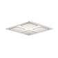 Kohler 98740-CP WaterTile® Rain Overhead shower panel with four 22-nozzle sprayheads, Polished Chrome