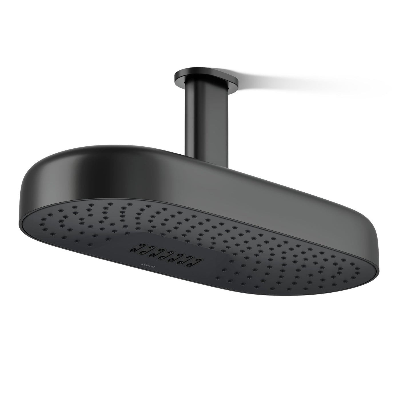 Kohler 26297-2MB Statement® Oblong 18" two-function rainhead, 2.5 gpm, Vibrant Brushed Moderne Brass