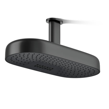 Kohler 26297-2MB Statement® Oblong 18" two-function rainhead, 2.5 gpm, Vibrant Brushed Moderne Brass