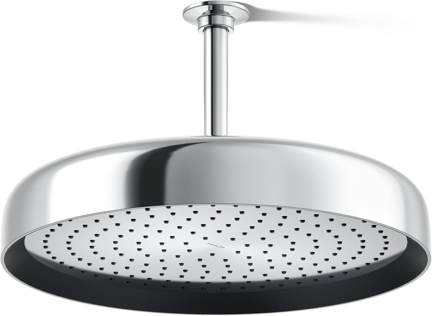 Kohler 26292-CP Statement® Round 14" single-function rainhead, 2.5 gpm, Polished Chrome