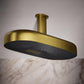 Kohler 26297-2MB Statement® Oblong 18" two-function rainhead, 2.5 gpm, Vibrant Brushed Moderne Brass