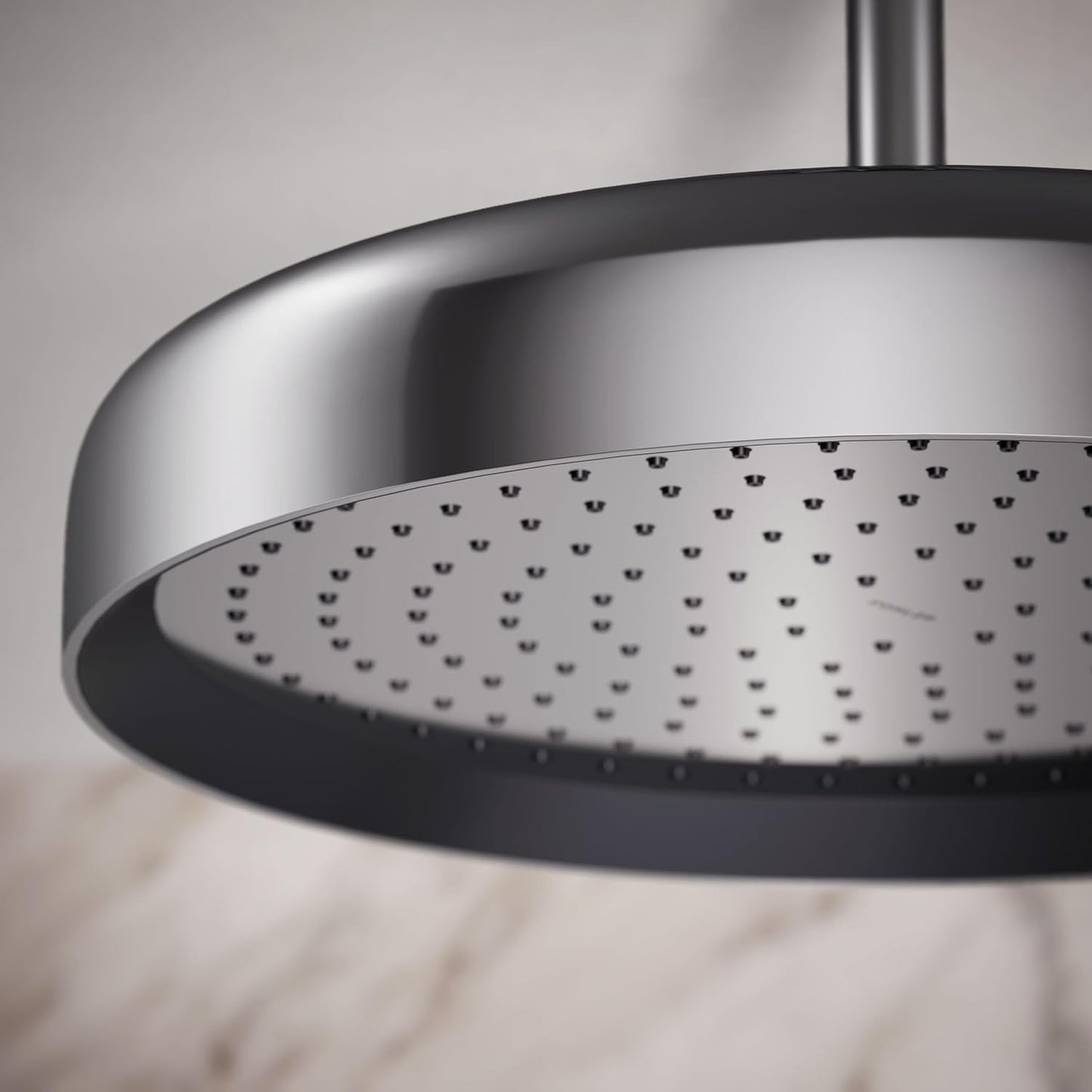 Kohler 26292-CP Statement® Round 14" single-function rainhead, 2.5 gpm, Polished Chrome