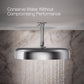 Kohler 26292-CP Statement® Round 14" single-function rainhead, 2.5 gpm, Polished Chrome