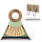 [1set Mini Broom] 1set Mini Desktop Broom Duster Set | Hangable with Hook Accessories for Sweeping Desktop Keyboard Window Crevice Dust Pet Waste